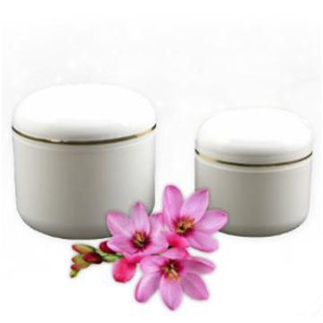 White Cosmetic Containers